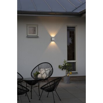 Konstsmide Chieri Outdoor Wall Light LED white, 4-light sources