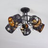 Trasancos Ceiling Light black, 5-light sources