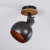 Imana Ceiling Light Dark wood, black, 1-light source