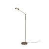 Trio FRANKLIN Floor Lamp LED antique brass, 1-light source