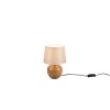 Reality LUXOR Table lamp Wood like finish, 1-light source