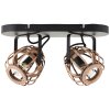 Brilliant NIKKA Ceiling Light black, 2-light sources