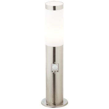 Brilliant DODY path light silver, 1-light source, Motion sensor
