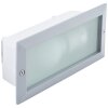 Brilliant FLOSSY recessed light silver, 1-light source