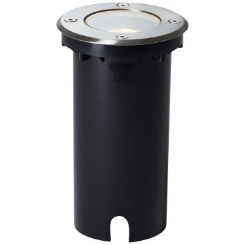 Brilliant ITCH recessed ground light silver, 1-light source
