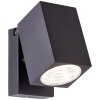 Brilliant BURK Outdoor Wall Light LED black, 1-light source