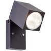 Brilliant BURK Outdoor Wall Light LED black, 1-light source