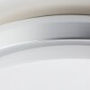 Brilliant DEVORA outdoor ceiling light LED silver, 1-light source