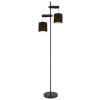Globo CLARKE Floor Lamp black, 2-light sources
