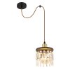 Globo COMMA Pendant Light black, 1-light source