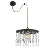 Globo COMMA Pendant Light black, 1-light source