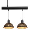 Globo LENNA Pendant Light black, 4-light sources