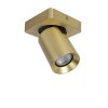 Lucide NIGEL Ceiling Light LED gold, brass, 1-light source