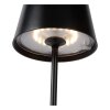 Lucide JUSTIN Table lamp LED black, 1-light source