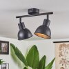 KANSELA Ceiling Light black, 2-light sources