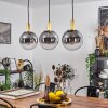 BERLE Pendant Light brass, 3-light sources