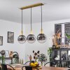 BERLE Pendant Light brass, 3-light sources