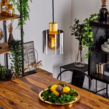 VUOLTU Pendant Light gold, 1-light source