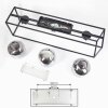 ELVANGE Ceiling Light black, 3-light sources