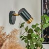 CAMPANAS Wall Light green, brass, 1-light source