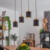 CHIUVI Pendant Light Ecru, black, 4-light sources