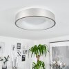 PLAYAS Ceiling Light LED silver, white, 1-light source