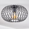 TRAPICHERA Ceiling Light black, 1-light source