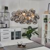 GUABAS Pendant Light chrome, 8-light sources