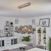GUABAS Pendant Light chrome, 8-light sources