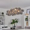 GUABAS Pendant Light chrome, 8-light sources