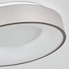 PLAYAS Ceiling Light LED silver, white, 1-light source
