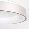 PLAYAS Ceiling Light LED silver, white, 1-light source