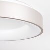 PLAYAS Ceiling Light LED silver, white, 1-light source