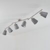 PERALONSO Ceiling Light matt nickel, 6-light sources