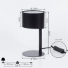 LAUNCESTON Table lamp black, 1-light source