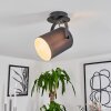 PUELCHES Ceiling Light black, 1-light source