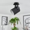PUELCHES Ceiling Light black, 1-light source
