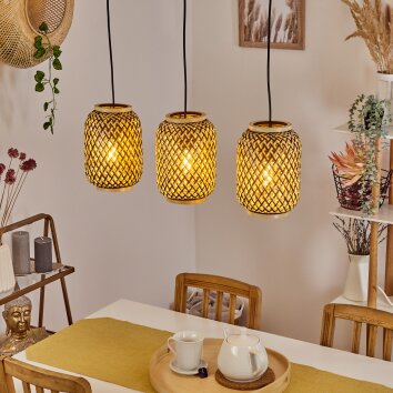 VENUS Pendant Light black, 3-light sources