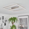 RAUMA Ceiling Light LED matt nickel, 1-light source