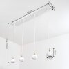 MORRISON Pendant Light white, 4-light sources