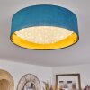 MARIPI Ceiling Light LED blue, gold, 1-light source