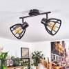 KAURILA Ceiling Light black, 2-light sources