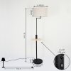 BIGAND Floor Lamp Ecru, black, 1-light source