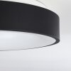 PLAYAS Ceiling Light LED black, white, 1-light source