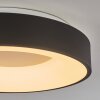 PLAYAS Ceiling Light LED black, white, 1-light source