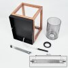 BRUGG Wall Light brown, black, 1-light source