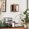 BRUGG Wall Light brown, black, 1-light source