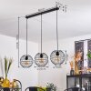 PAMPANILLO Pendant Light black, 3-light sources