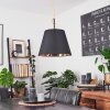 SAILLON Pendant Light yellow, black, 1-light source