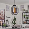 ELVANGE Pendant Light black, 1-light source